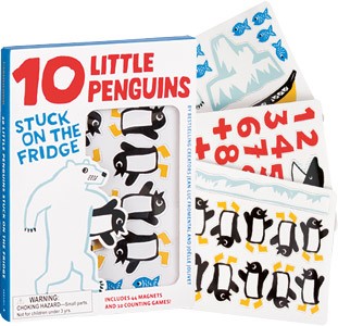 10 Little Penguins