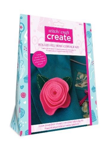 Felt Rose Corsage Kit