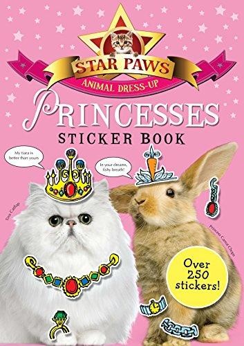 Princesses Sticker Book Star Paws