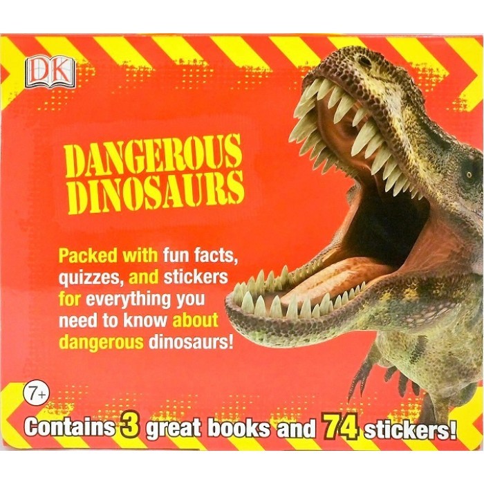 Dangerous Dinosaurs Facts Quizzes and Stickers