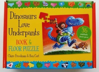 Dinosaurs Love Underpants Book and Jigsaw