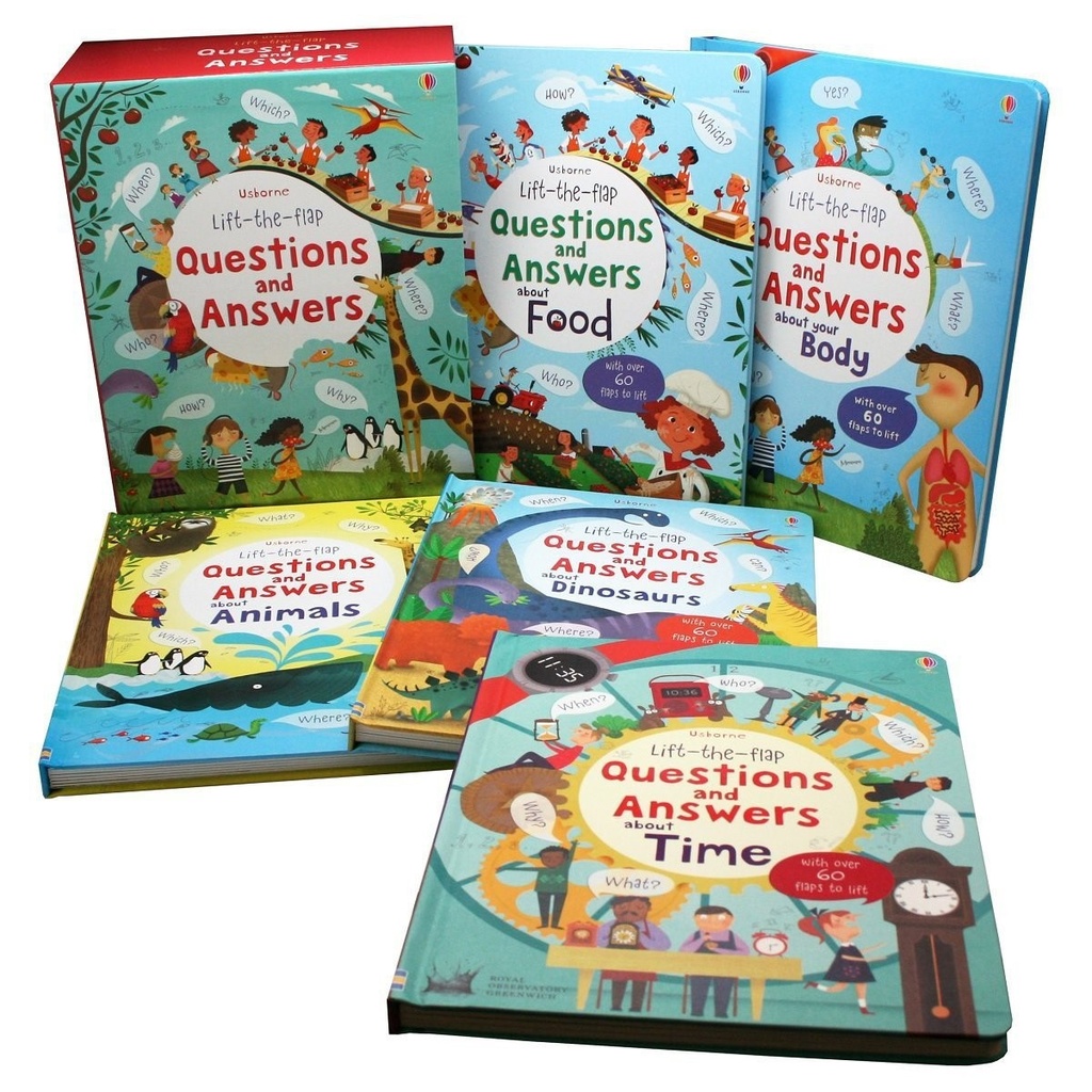 Lift-the-flap Questions and Answers Box Set