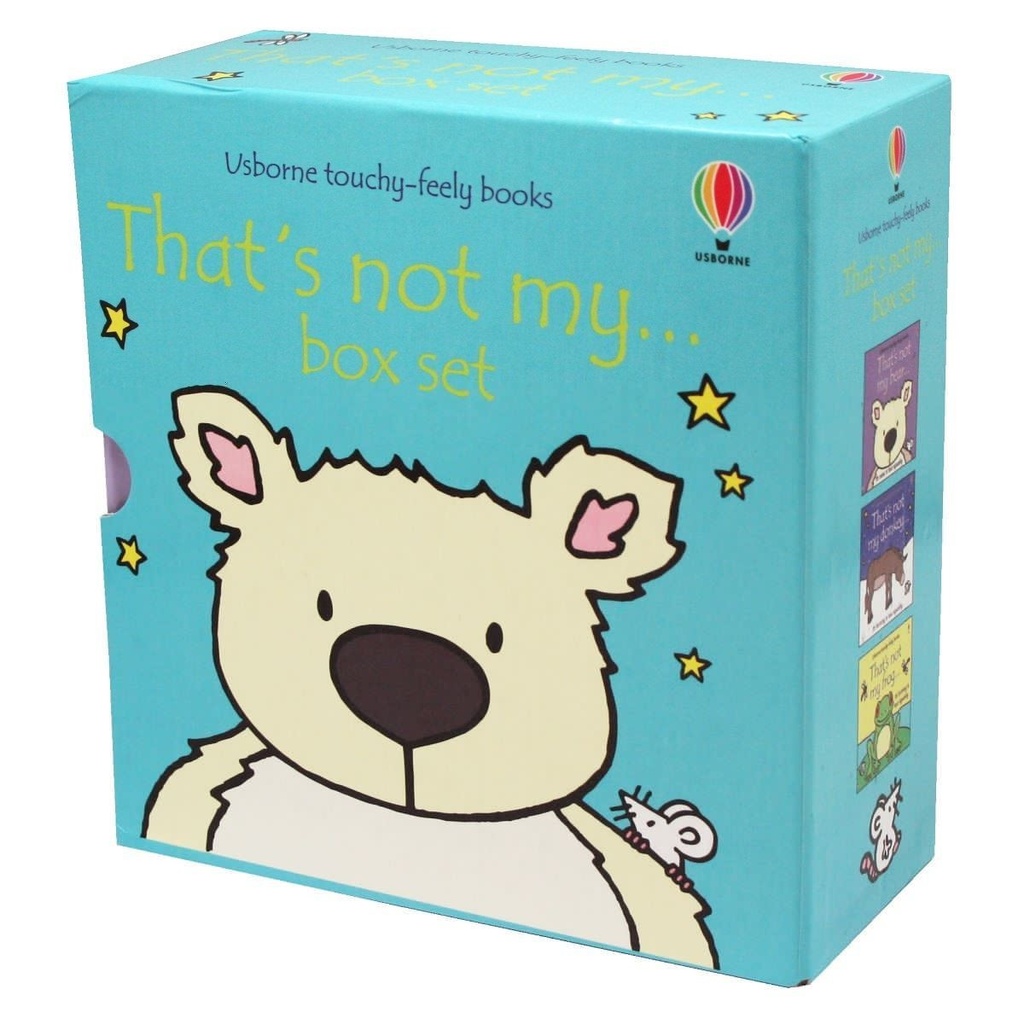 That's Not My Frog, Bear, Donkey 3 Board Book Set