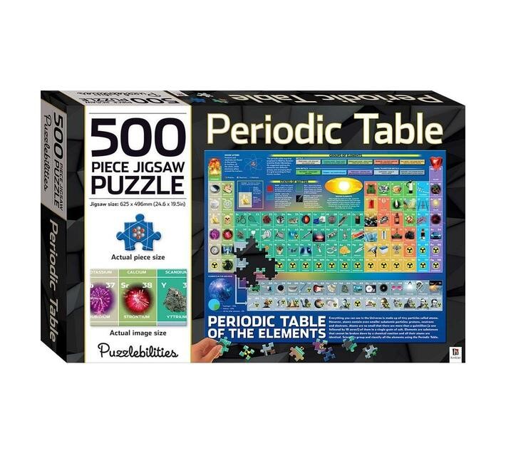 Puzzle Periodic Table 500-piece Jigsaw Puzzle (Jigsaw)