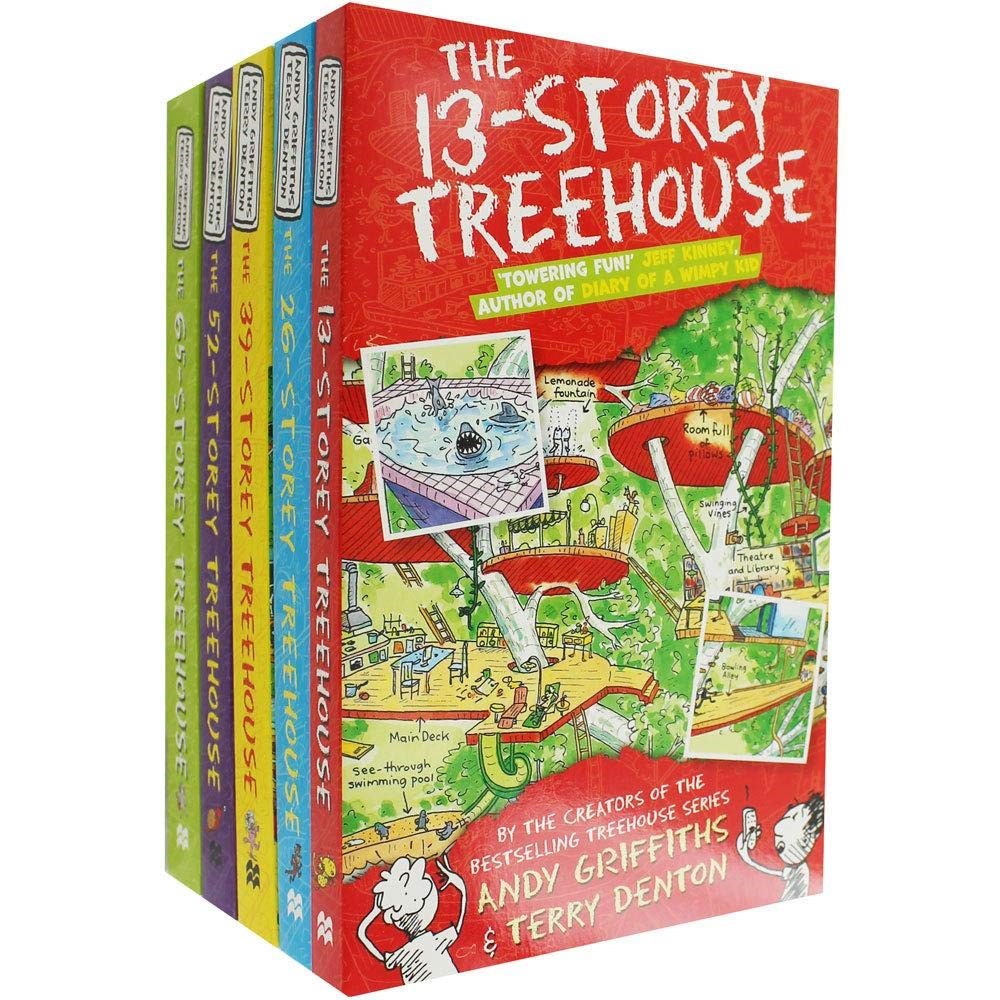 13-Storey Treehouse 5 Books Box Set