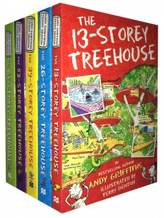 The 65-Storey Treehouse Collection (5 Books) Set