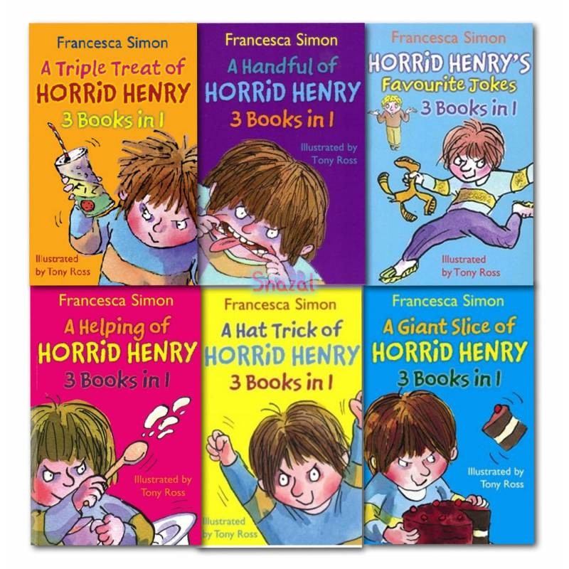 Horrid Henry collection 18 titles (6 Book Set)