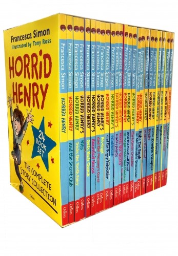 Horrid Henry The Complete Story 24 Books Boxset Collection