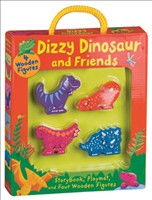 Dizzy Dinosaur and Friends Wooden Figures