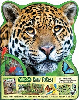 Animal Adventures Rain Forest Plastic Animals and 3D Models