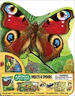 Animal Adventures Insects and Spiders Plastic insects and 3D models