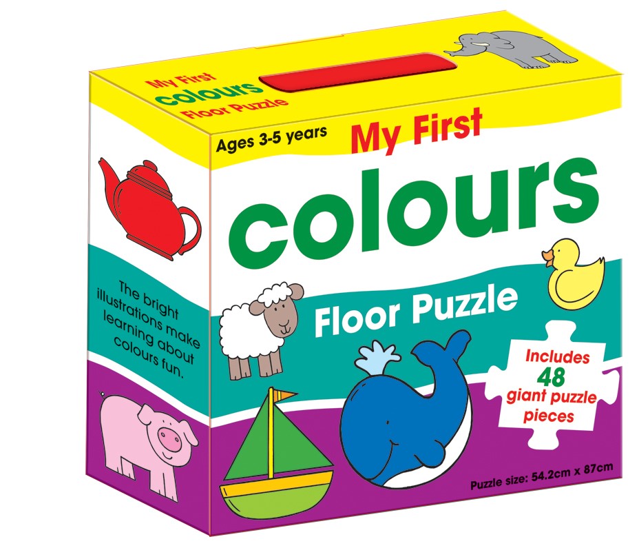 My First Colours Floor Puzzle 48Pcs (Jigsaw)