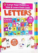 Letters Floor Puzzle and Flash Cards (Jigsaw)