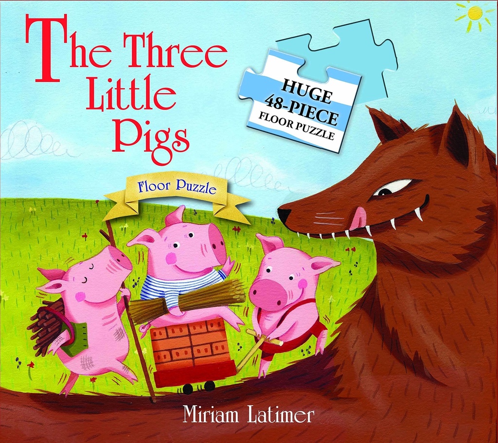 Floor Puzzle Three Little Pigs (Jigsaw)