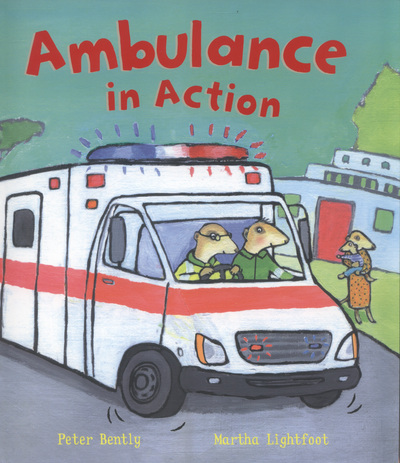 Ambulance in Action! (Busy Wheels) (Paperback)