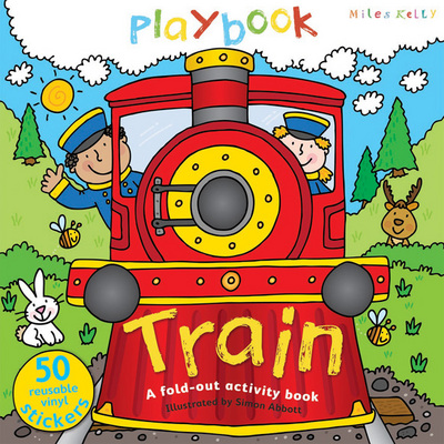 Train Sticker Playbook (Playbooks) (Spiral bound)