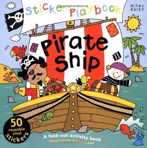 Pirate Ship Sticker Playbook (Playbooks) (Spiral bound)