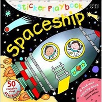 Space Ship Sticker Playbook (Playbooks)