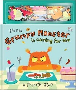 Grumpy Monster is Coming for Tea (Magnetic Play Book)