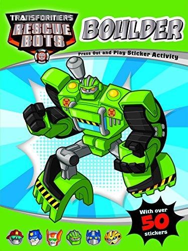 Transformer Rescue Bots Boulder Sticker Activity Book