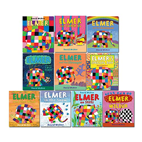 Elmer Ten Classic Picture Books Box Set (10 Books)