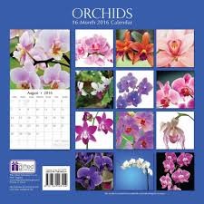 Calendar 2016 Orchids (Square)