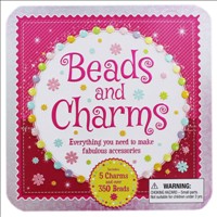 Beads and Charms Tin Box