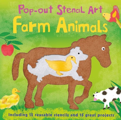 PopOutStencil Art, Farm Animals