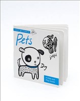 Wee Gallery Board Books Pets A Slide AND Play Book