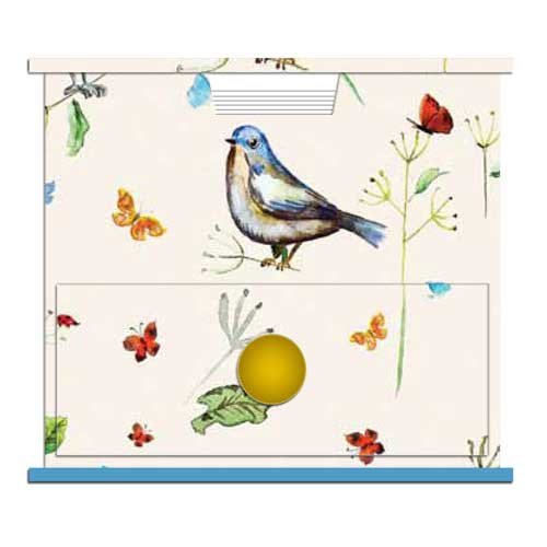 Birdsong Memo Cube with Drawer