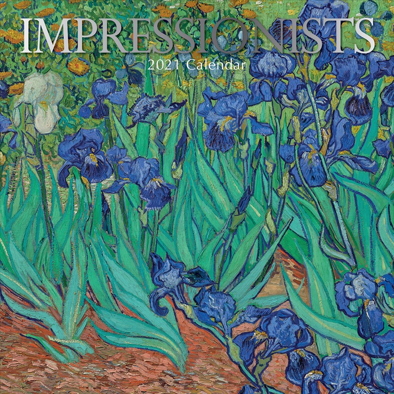 Calendar 16 Month 2021 Impressionists