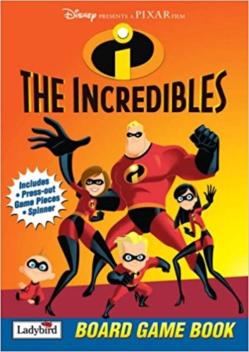 THE INCREDIBLES BOARD GAME BOOK