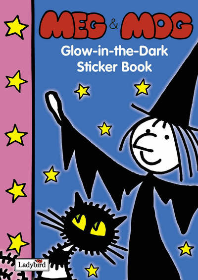 MEG AND MOG GLOW IN THE DARK STICKER