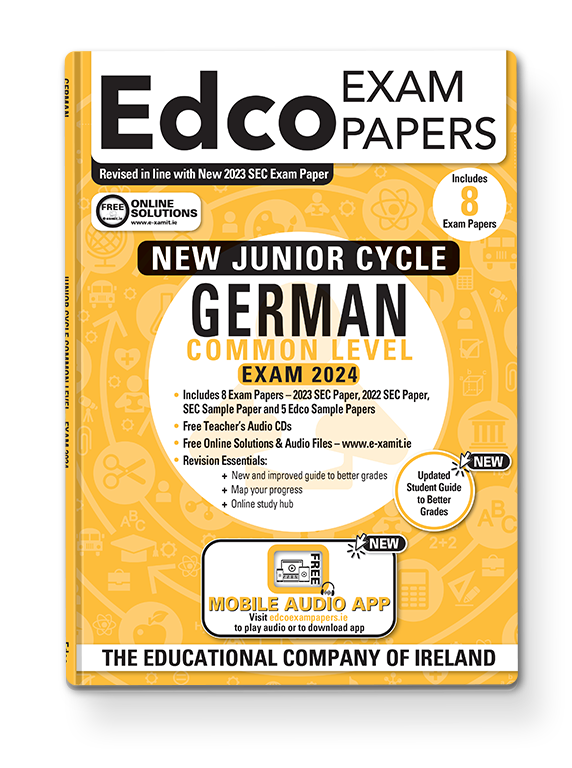 2025 Edco German JC Common Level Exam Papers