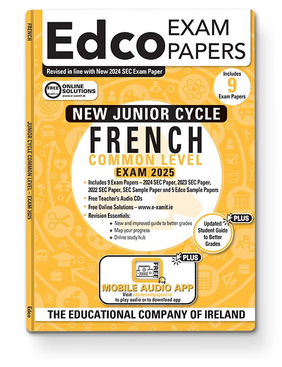 2025 Edco French JC Common Level Exam Papers