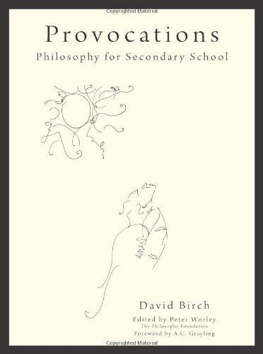 Provocations Philosophy for Secondary School