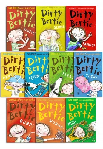 Dirty Bertie - Series 1 - David Roberts 10 Books Collection Set