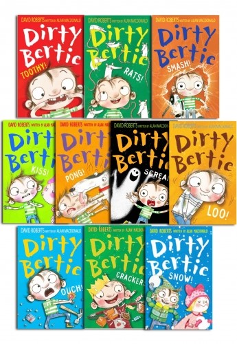 Dirty Bertie Series 2 By David Roberts 10 Books Collection Set