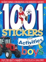 1001 Stickers For Boys