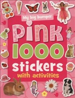 1000 Stickers with Activities Pink