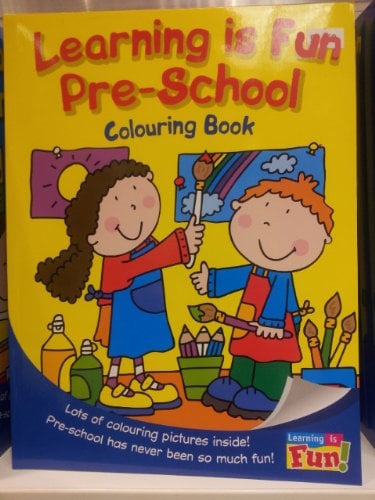 Learning Is Fun Pre-School Colouring Book 284H