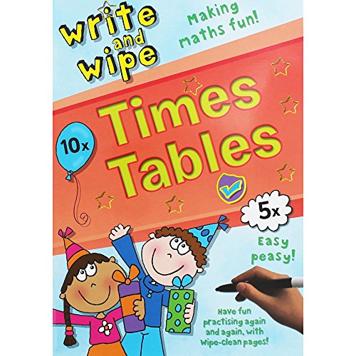 Times Tables Write And Whipe 881HN