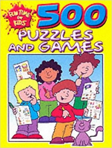 500 Puzzles And Games Fun TIme For Kids