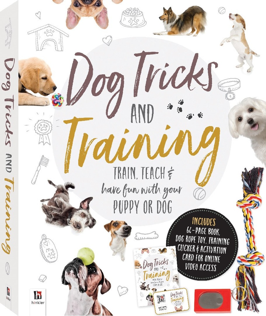 Dog Tricks and Training Gift Box