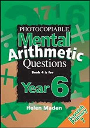 Mental Arithmetic Questions Book 6