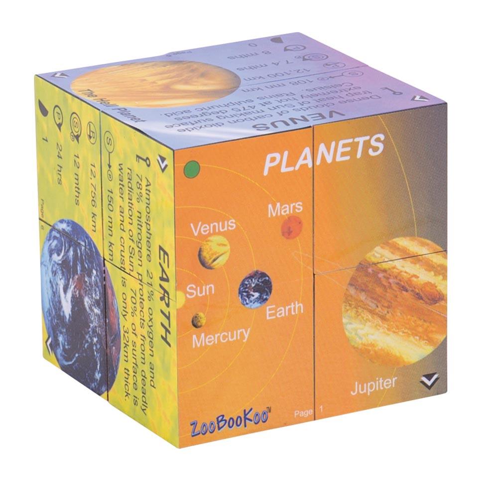 Planets Cube Book - Solar System Statistics