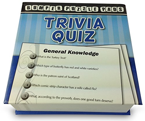 Bumper Puzzle Pads Trivia Quiz