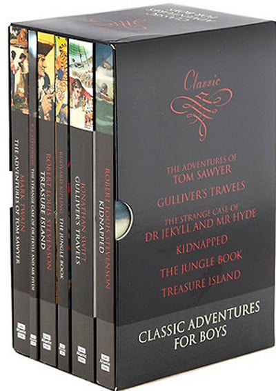 Classic Stories for Boys, Boy's's Classics Box Set