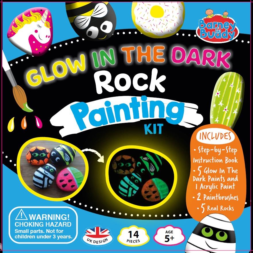 Glow in the Dark Rock Painting Kit