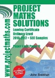 Project Maths Solutions LC OL 2010-2019 sec samples